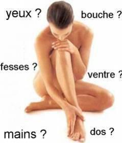 keske tu regarde en premier ch&eacute; une fille ??????